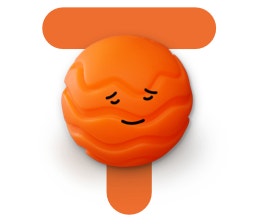 temperament orange icon