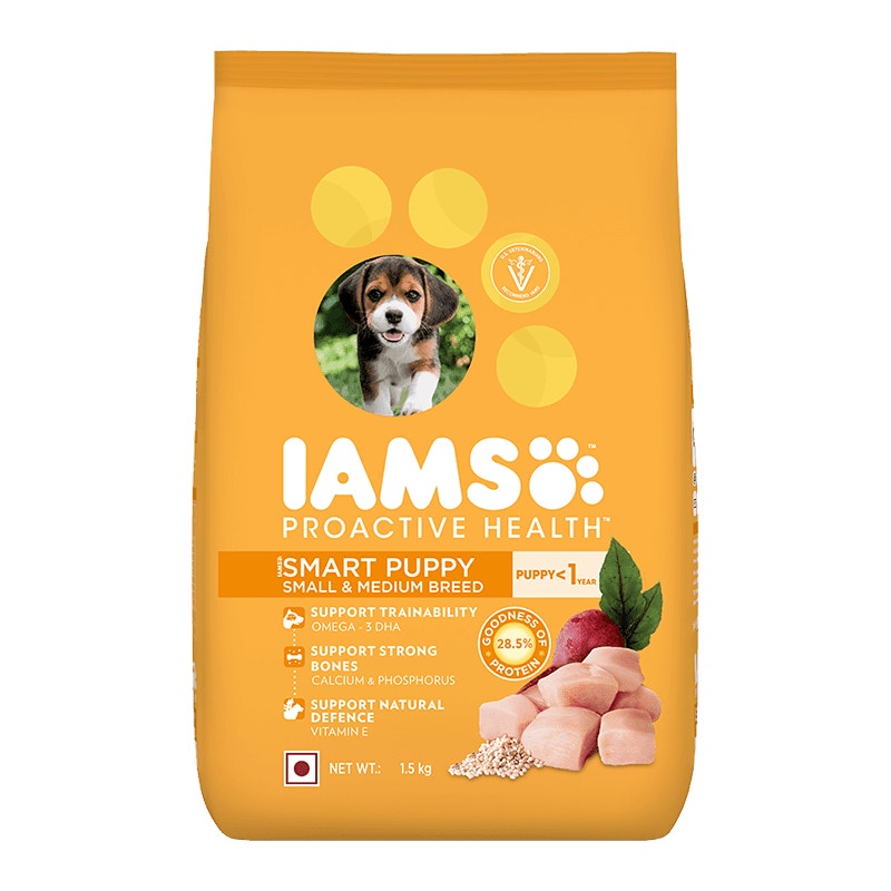 IAMS puppy small and medium breed - 1