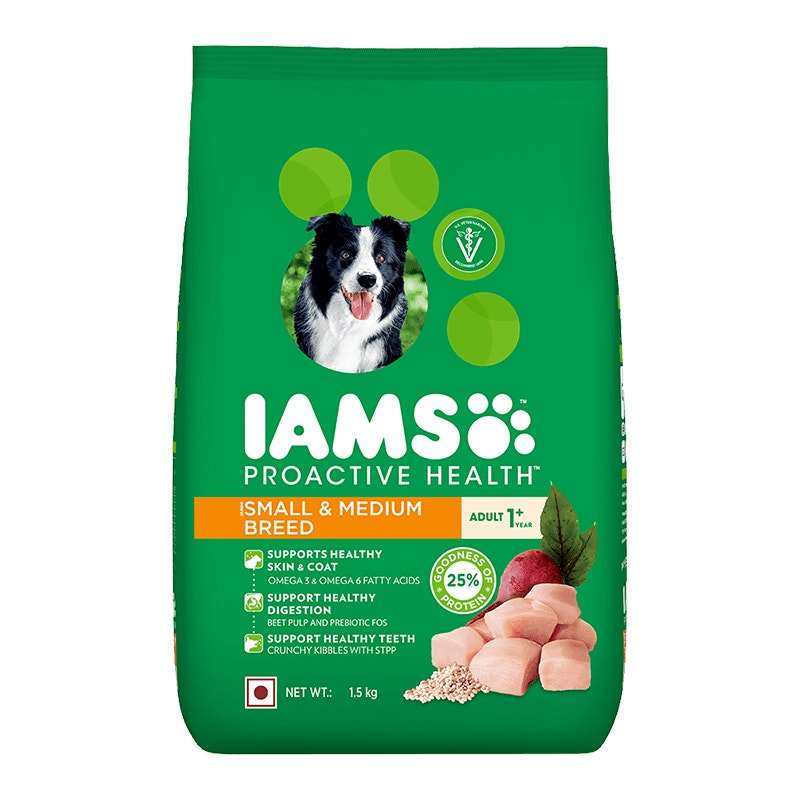 IAMS adult small and medium breed - 1