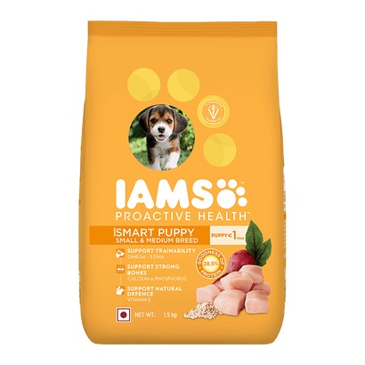 IAMS Puppy Small and Medium Breed Dogs Dry Dog Food